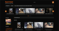 Desktop Screenshot of boqueteamador.com